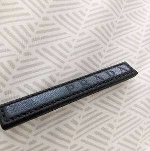 Prada Leather Pin